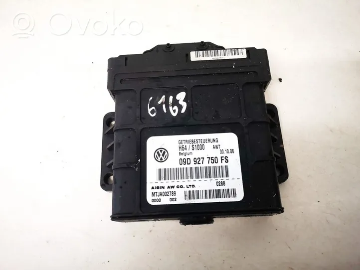 Audi Q7 4L Gearbox control unit/module 09d927750fs