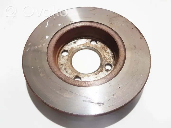 Audi 80 90 B3 Front brake disc neventiliuojamas