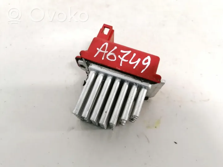 Audi TT Mk1 Heater blower motor/fan resistor 1j0907521