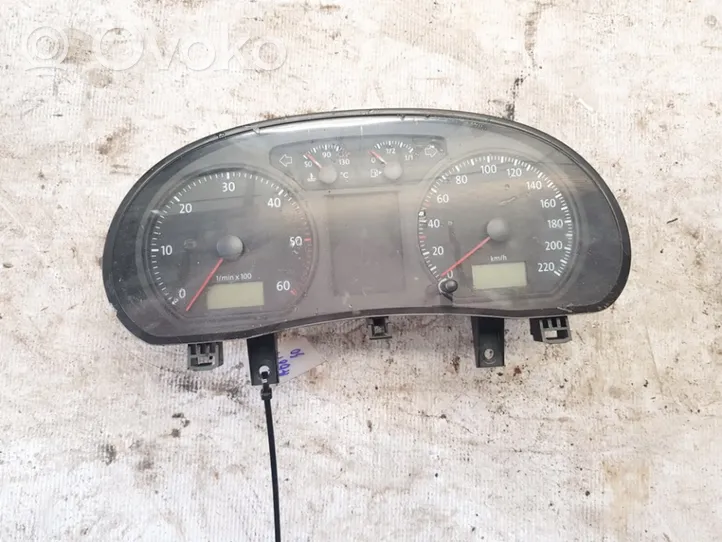 Volkswagen Polo IV 9N3 Compteur de vitesse tableau de bord 6q0920804jxz06