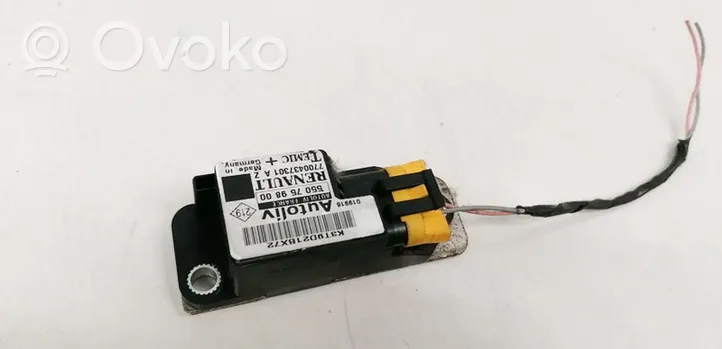 Renault Scenic I Gaisa spilvenu trieciensensors 7700437301