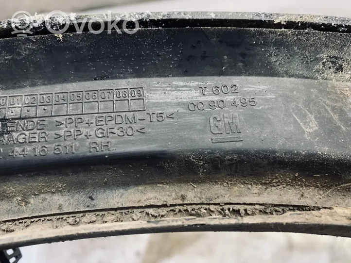 Opel Zafira A Takalokasuojan koristelista 0090495