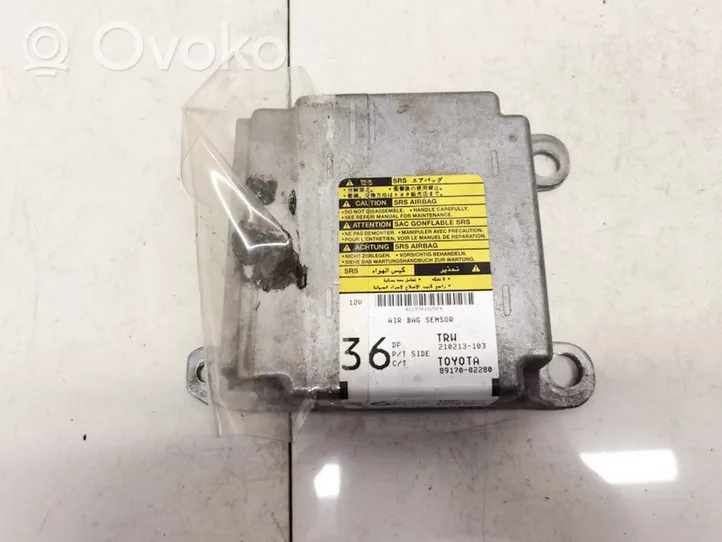 Toyota Corolla E120 E130 Module de contrôle airbag 210213103