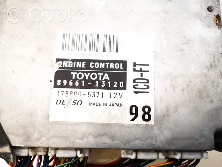 Toyota Corolla Verso E121 Sterownik / Moduł ECU 8966113120