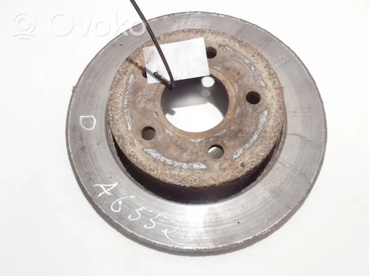 Ford Focus C-MAX Rear brake disc neventiliuojamas