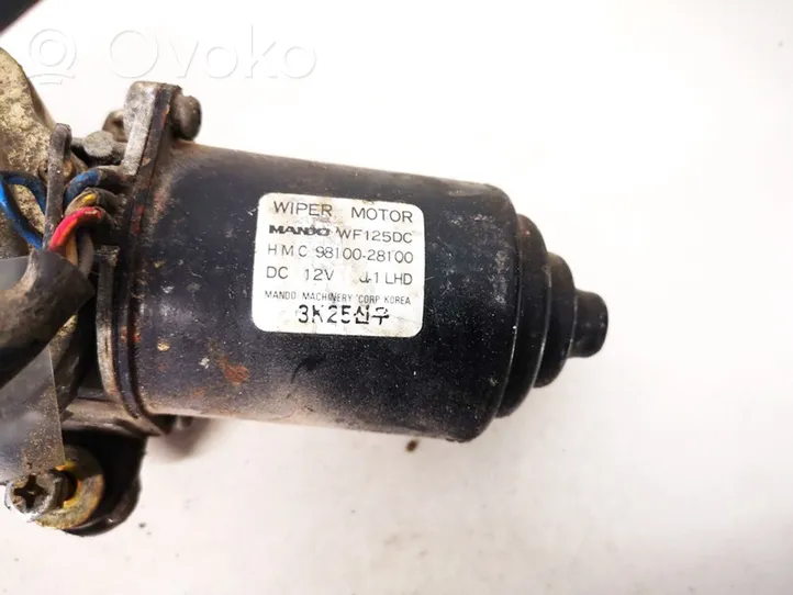 Hyundai Lantra I Moteur d'essuie-glace 9810028100