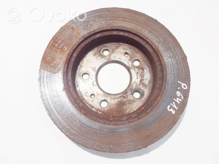 Daihatsu Terios Front brake disc neventiliuojamas
