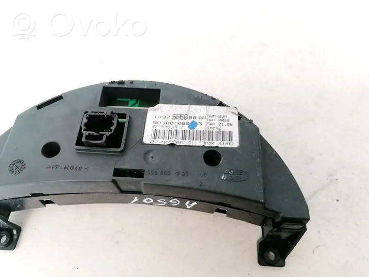 Citroen C8 Compteur de vitesse tableau de bord 1497566080