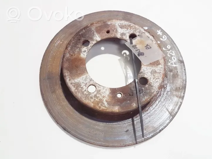 Volvo S40, V40 Rear brake disc neventiliuojamas