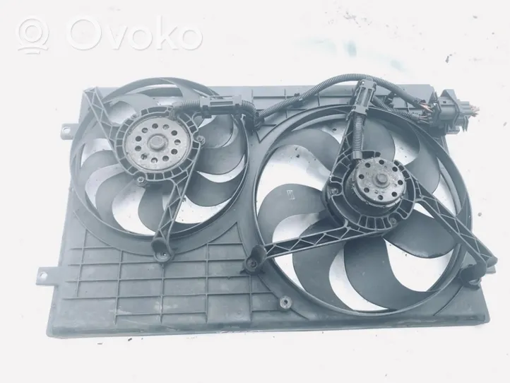 Skoda Fabia Mk1 (6Y) Kale ventilateur de radiateur refroidissement moteur 6q0121207a