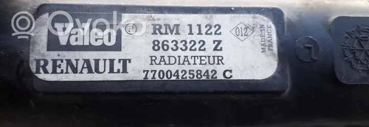 Renault Scenic I Radiateur de refroidissement 7700625842C