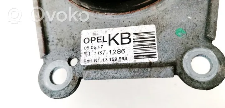 Opel Zafira B Wspornik / Mocowanie silnika 24459794