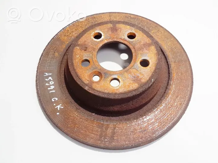 Ford Mondeo MK IV Rear brake disc neventiliuojamas