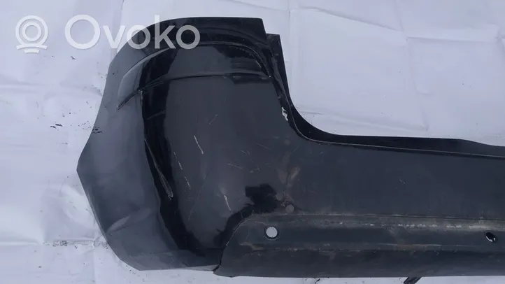 Opel Zafira B Rear bumper juoda