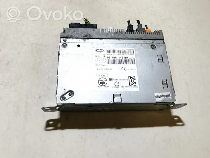 Citroen C4 Cactus Radio/CD/DVD/GPS-pääyksikkö 9818614380