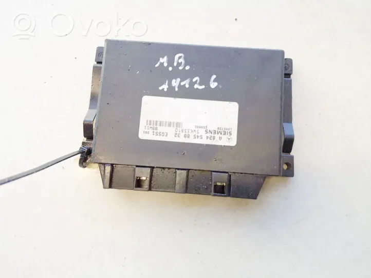 Mercedes-Benz E W210 Module de contrôle de boîte de vitesses ECU a0245458032