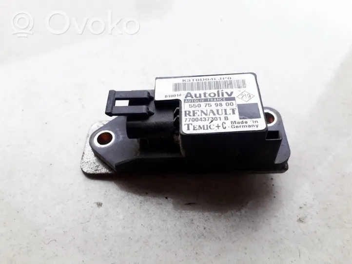 Renault Scenic I Gaisa spilvenu trieciensensors 550759800