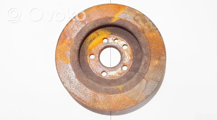 Volvo V70 Rear brake disc neventiliuojamas