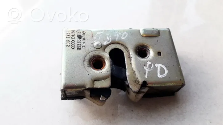 Volkswagen Caddy Front door lock 893837016A