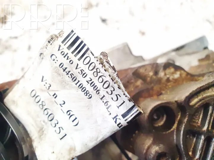 Volvo V50 Fuel injection high pressure pump 0445010089