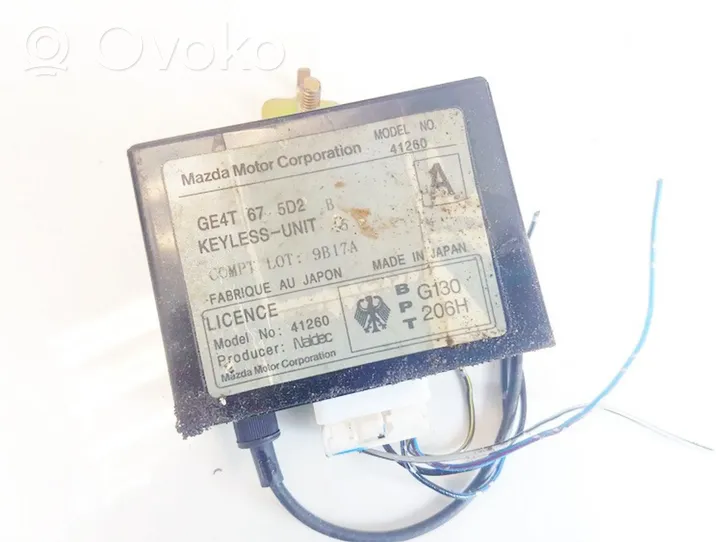 Mazda 626 Immobilizer control unit/module ge4t675d2