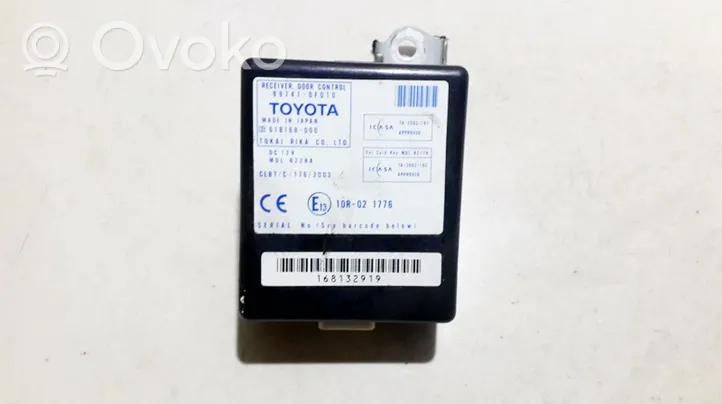 Toyota Corolla Verso AR10 Unité de commande module de porte 897410f010