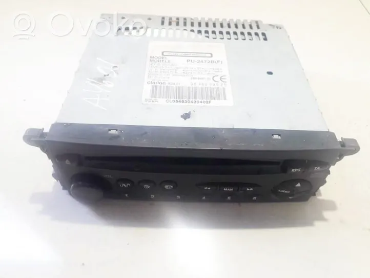 Citroen C5 Radio/CD/DVD/GPS head unit 96489098ze