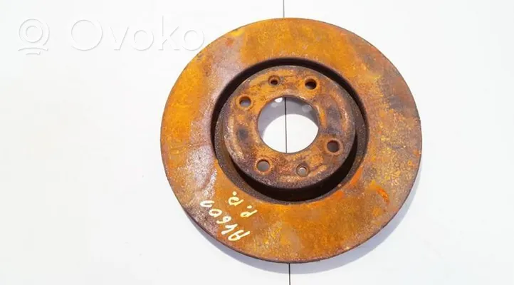 Citroen C5 Front brake disc ventiliuojamas