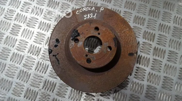 Toyota Corolla E120 E130 Tarcza hamulca przedniego 