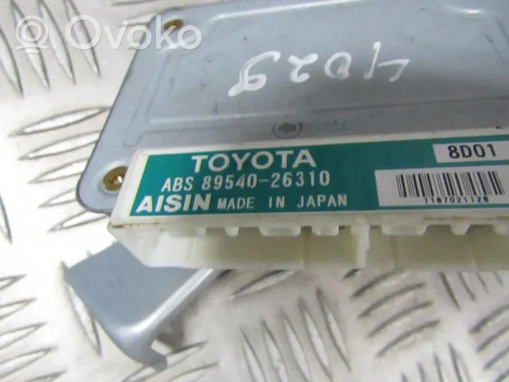 Toyota Hiace (H200) Sterownik / moduł ABS 8954026310