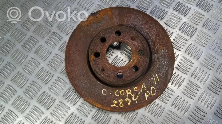 Opel Corsa D Disque de frein avant 