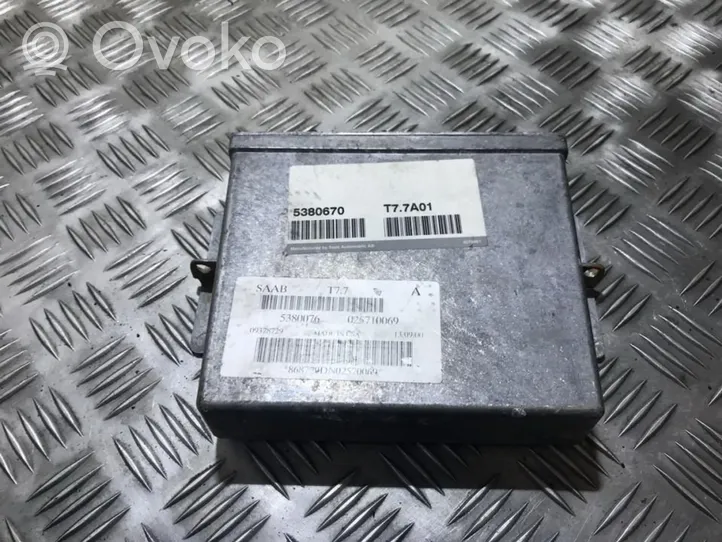 Saab 9-5 Sterownik / Moduł ECU 5380670