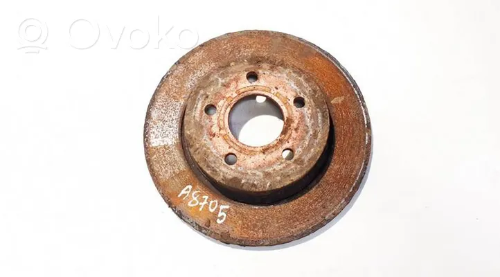 Ford Focus Rear brake disc neventiliuojamas