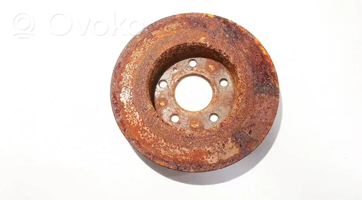 Opel Zafira A Rear brake disc neventiliuojamas