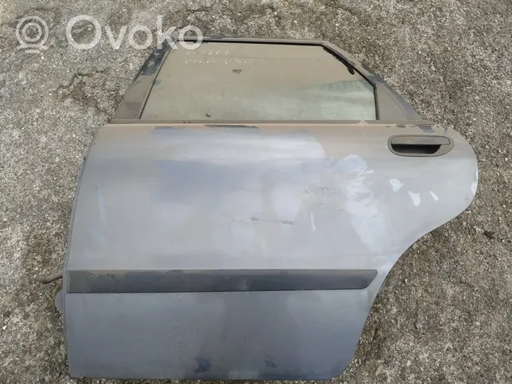 Volvo S40, V40 Rear door pilkos