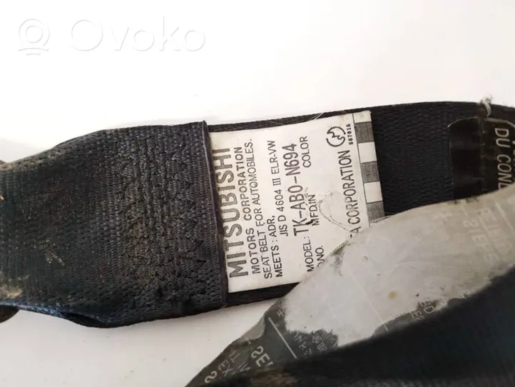 Mitsubishi Grandis Ceinture de sécurité arrière tkab0n694