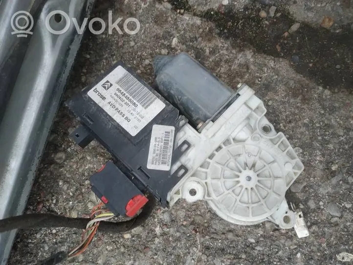 Citroen C5 Front door window regulator motor 9648485080