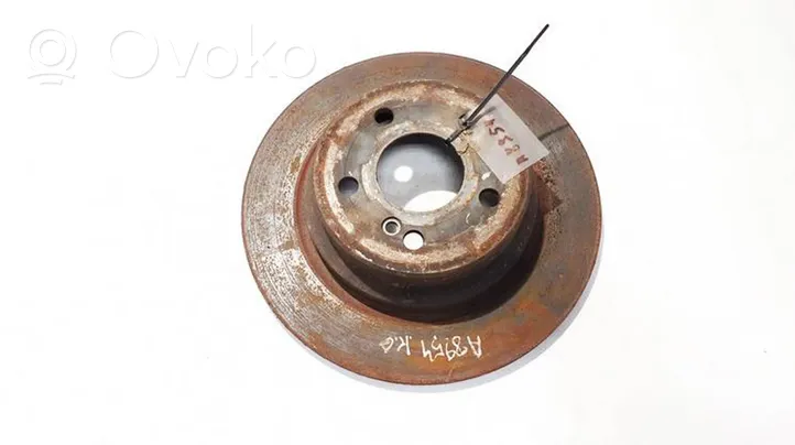 Mercedes-Benz E W212 Rear brake disc neventiliuojamas