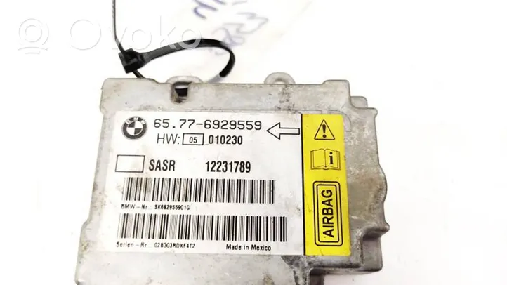 BMW 7 E65 E66 Module de contrôle airbag 65776929559