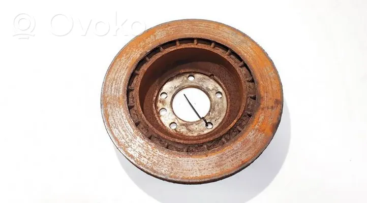 Audi Q7 4L Rear brake disc ventiliuojamas