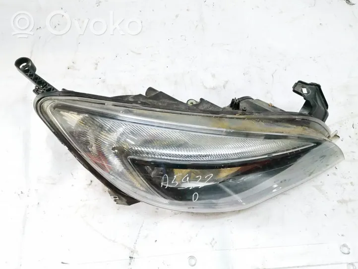 Opel Astra J Headlight/headlamp 1lg01001164