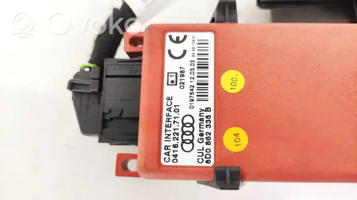 Audi A4 S4 B6 8E 8H Autres unités de commande / modules 8D0862335B