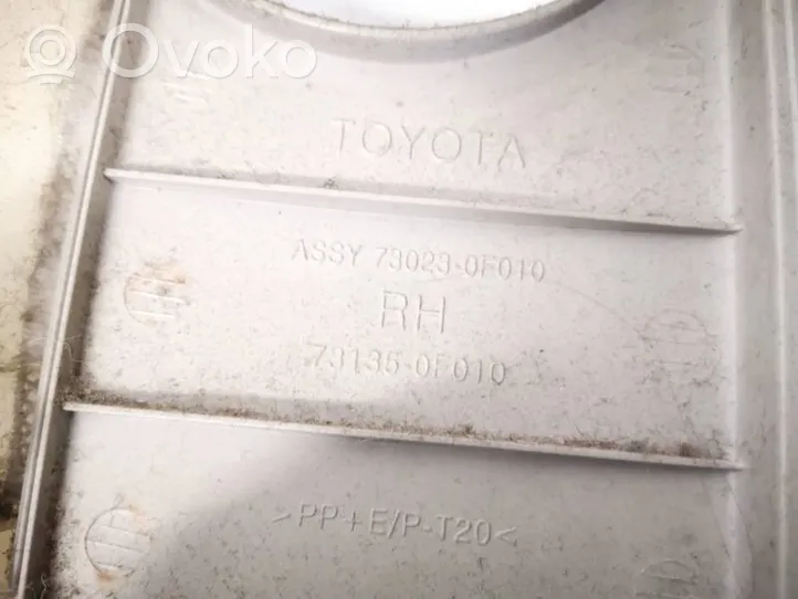Toyota Corolla Verso AR10 Inne części wnętrza samochodu 731350f010