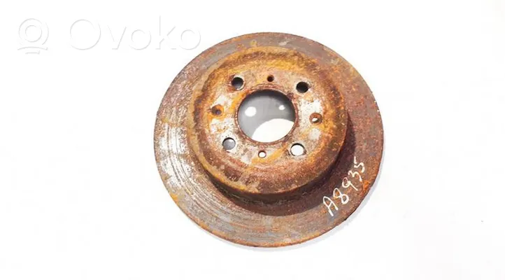 Honda Civic Rear brake disc neventiliuojamas