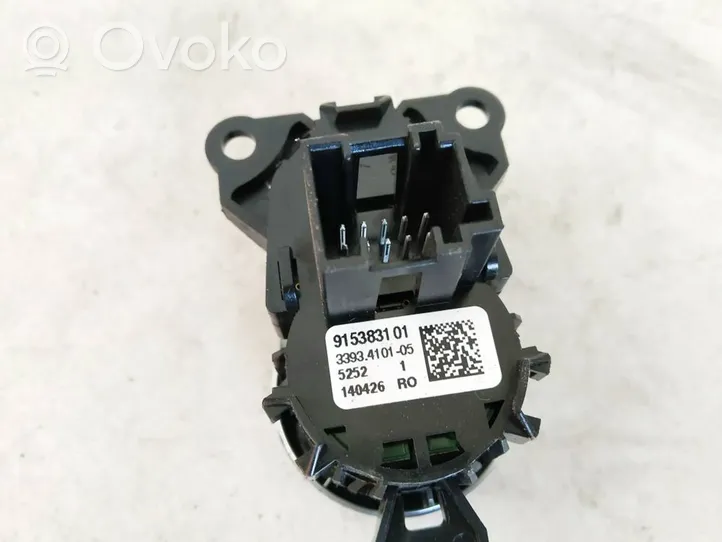 BMW 5 GT F07 Interruttore a pulsante start e stop motore 915383101