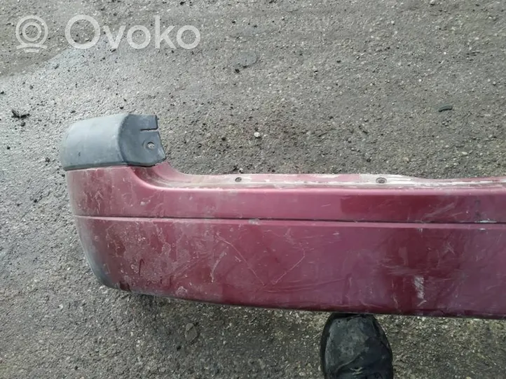 Renault Scenic I Rear bumper raudonas