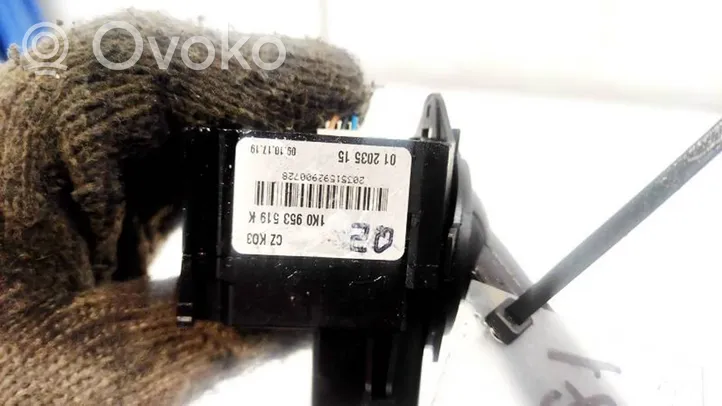 Skoda Octavia Mk2 (1Z) Wiper control stalk 1K0953519K