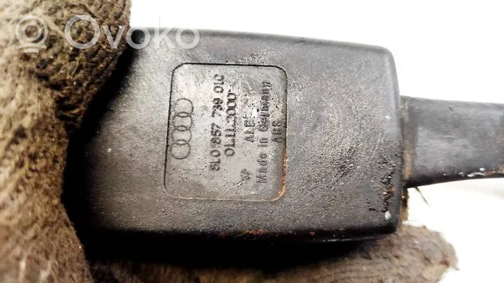 Audi A3 S3 8L Klamra tylnego pasa bezpieczeństwa 8L0857739