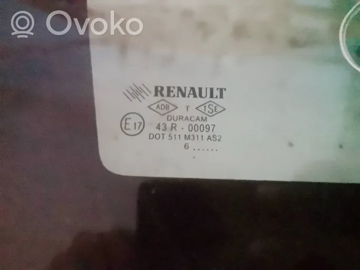 Renault Clio IV Заднее боковое стекло кузова 