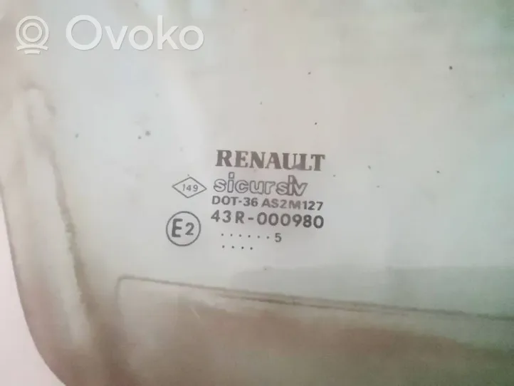 Renault 19 Vetro del deflettore posteriore 